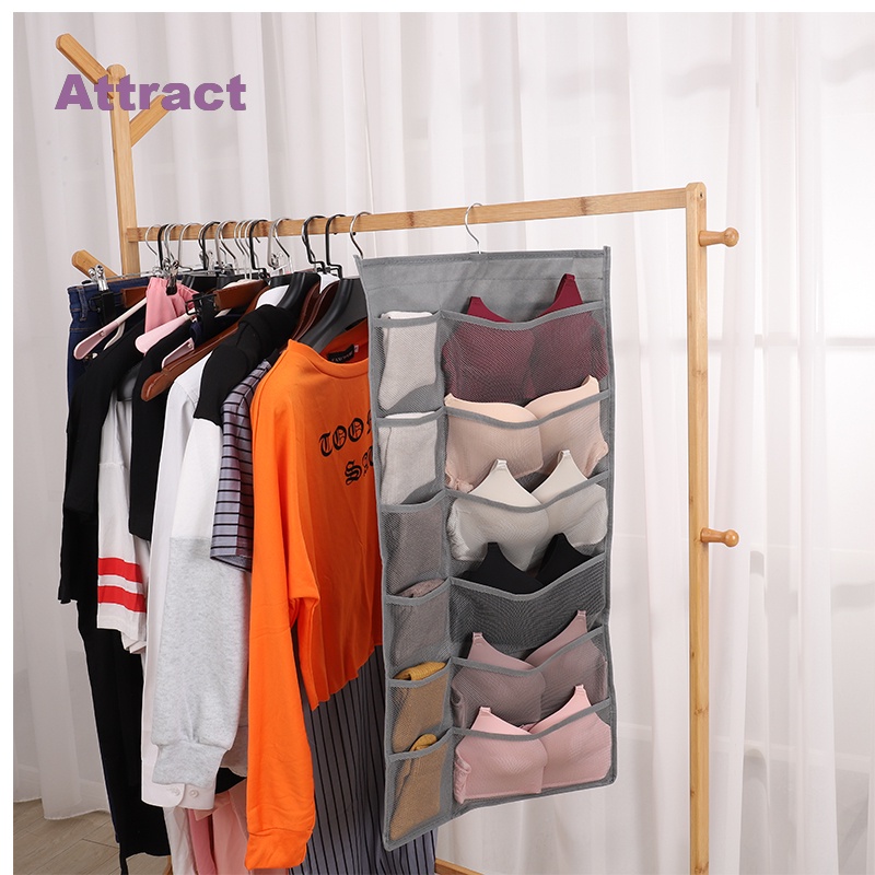 Túi Đựng Đồ Lót Treo Tường Hai Mặt Tiện Dụng