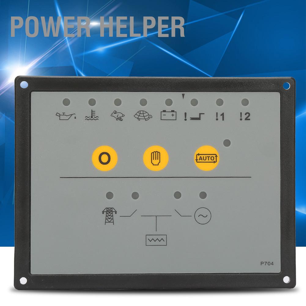 Power Helper Bảng điều khiển mô-đun máy phát điện diesel DC 8-35V DSE704
