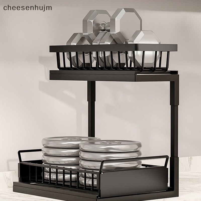 Giỏ Đựng Đồ Dùng Gắn Dưới Bồn Rửa Chén Bằng Kim Loại Tiện Dụng Cho Nhà Bếp / Nhà Tắm