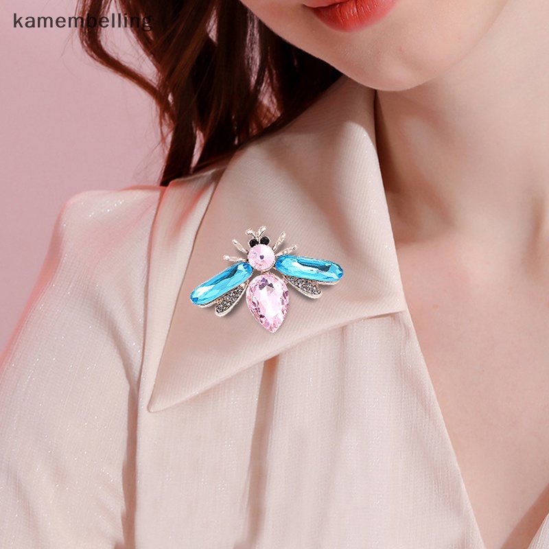 Cài Áo Hình Con Ong Đính Đá Dễ Thương