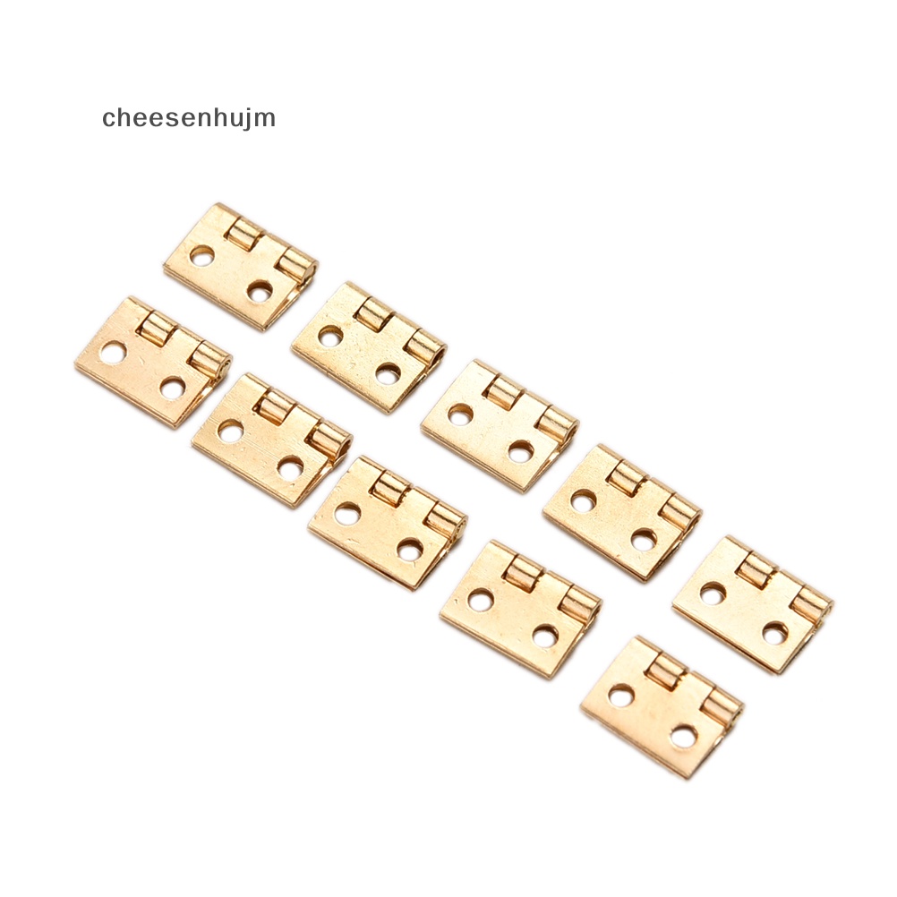 Set 10 Bản Lề Kim Loại Mini Tỉ Lệ 1 / 12 Trang Trí Nhà Búp Bê