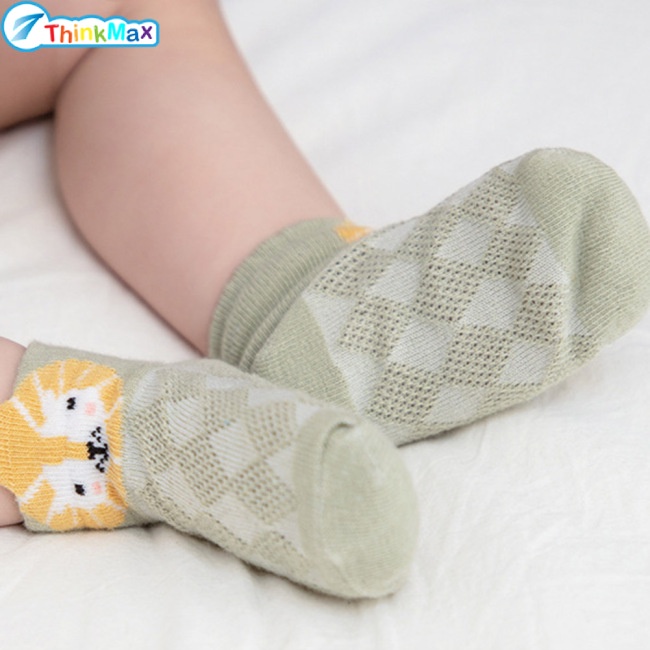 Set 5 Đôi Tất Cotton Hoạt Hình Đáng Yêu Cho Bé 0-5 Tuổi