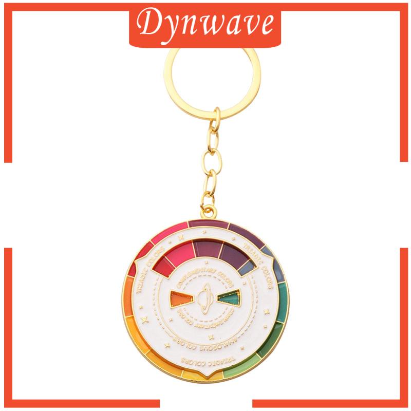 Móc Khóa Hình Bánh Xe Tráng Men 5cm Nhiều Màu Sắc Thời Trang