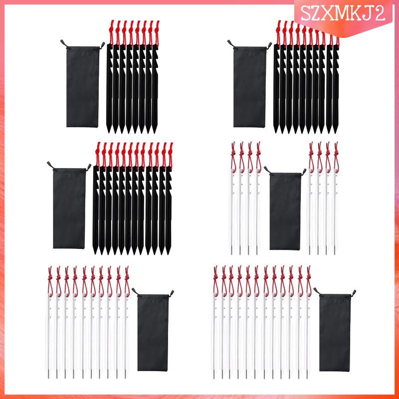 Cọc Giăng Lều Trại Kèm Túi Đựng Tiện Lợi