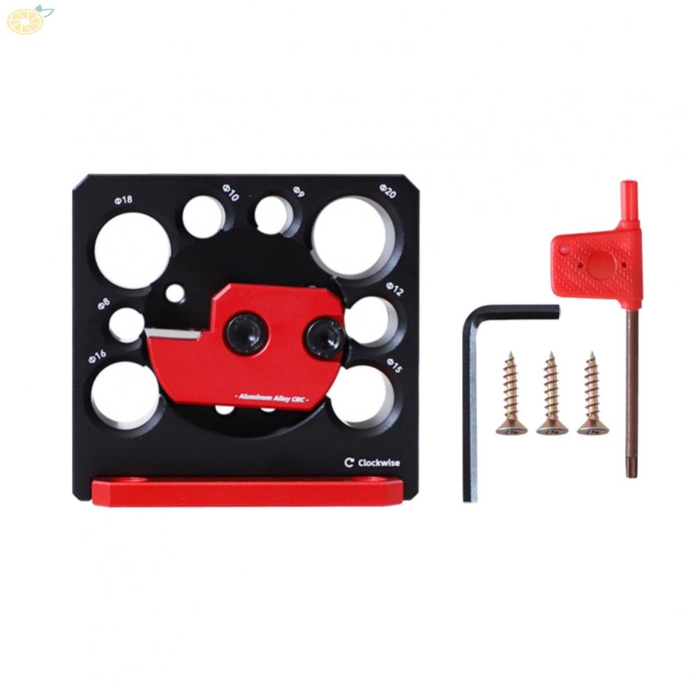 【VARSTR】Adjustable Electric Round Drill with Carbide Blades for Dowel Making and Milling
