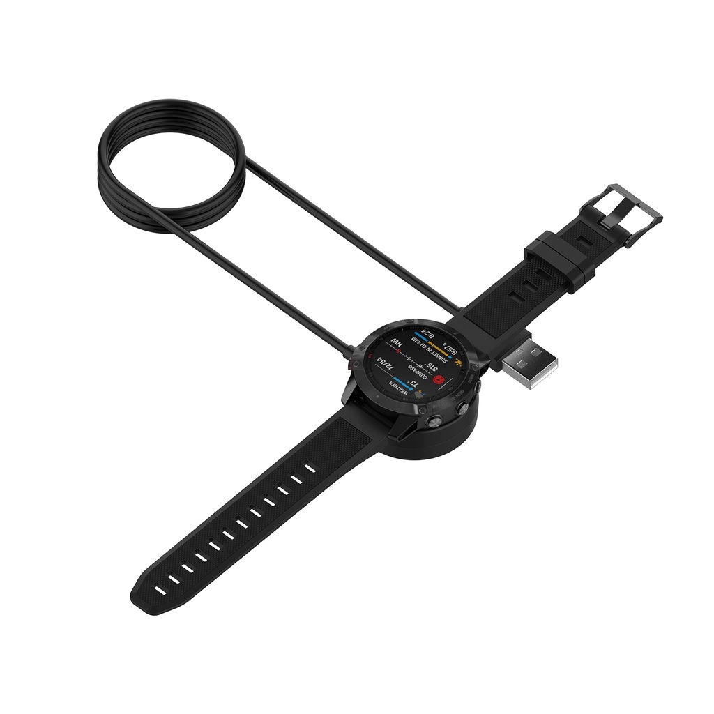 Dây Cáp Sạc USB Loại C / USB Dài 1M Cho Garmin Vivoactive 3 4 instinct Fenix 6 6X 6S 7 7x 7s 5 5x Venu sq forerunner 255 265 945 955 965