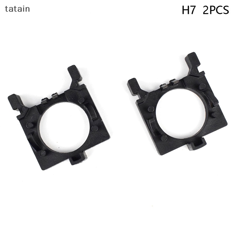 Set 2 Đế Kẹp Giữ Bóng Đèn Pha H7 Cho Xe Hơi