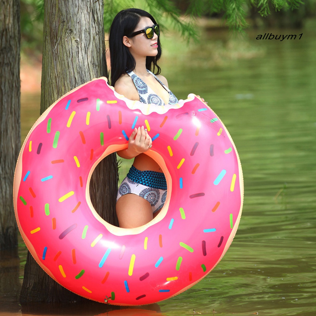 Phao Bơi Bơm Hơi Hình Bánh Donut Dành Cho Người Lớn