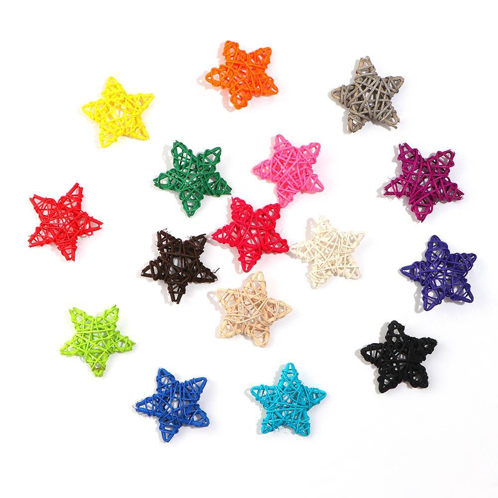 Set 5 Quả Cầu Mây Giả Treo Trang Trí Giáng Sinh