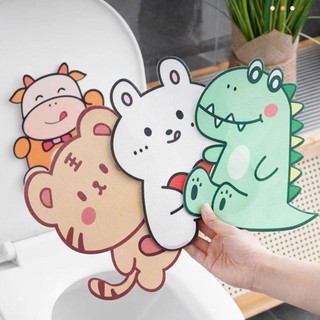 Miếng dán khử mùi toilet tự dính hình thú hoạt hình