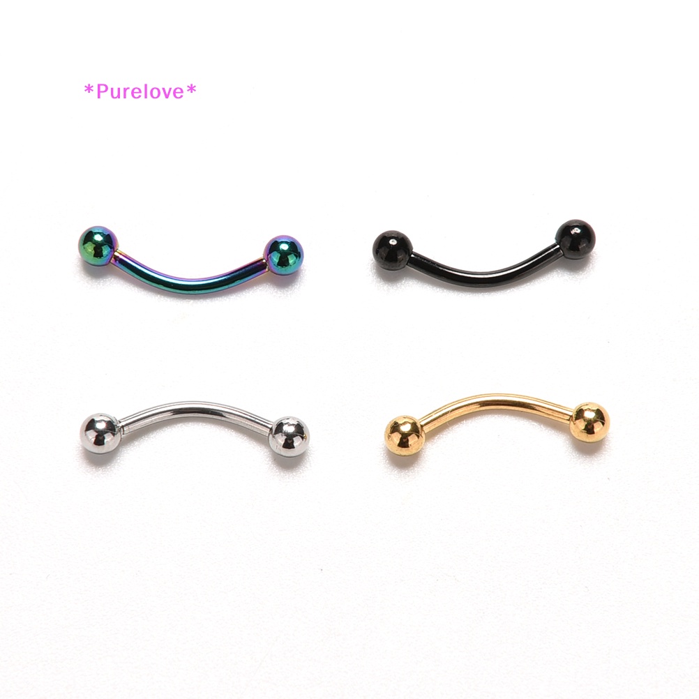 Khuyên Xỏ Lông Mày Bằng Thép Không Gỉ Cá Tính Thời Trang Mới