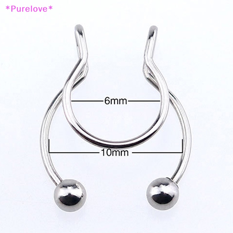 Khuyên Mũi Đính Đá Quý Không Cần Khoan Lỗ Mới