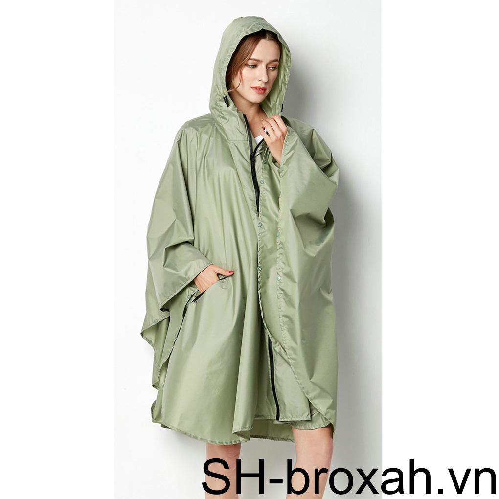 Áo Mưa Thoáng Khí Chống Thấm Nước Có Thể Gấp Gọn Tiện Dụng Cho Nam Và Nữ