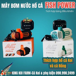 Máy bơm nước hồ cá máy bơm đẩy fish power eco pump tiết kiệm điện