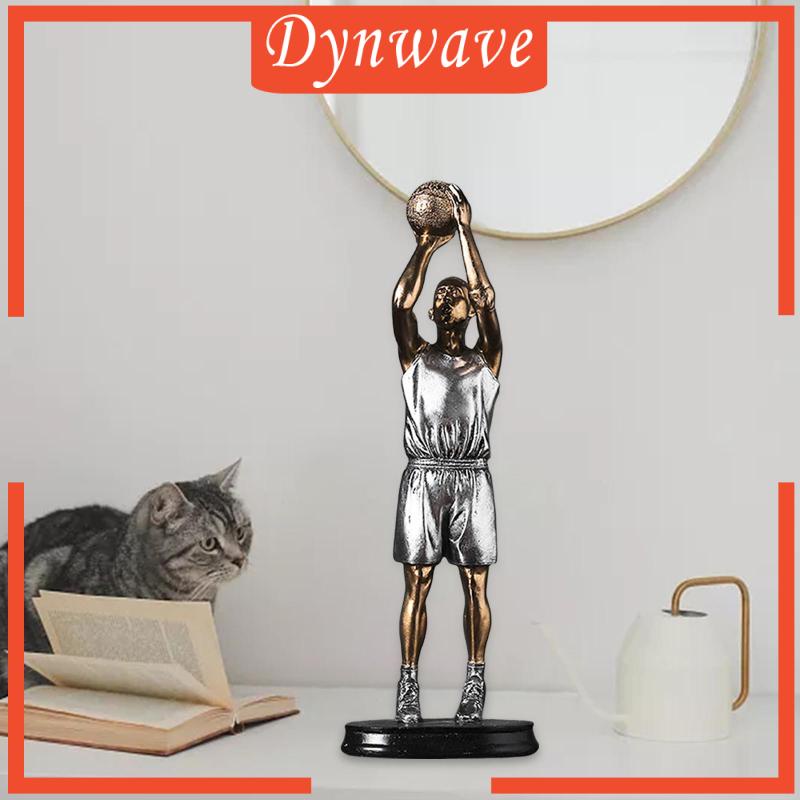 Mô Hình Cầu Thủ Bóng Rổ Bằng Nhựa Resin Trang Trí Nhà Cửa