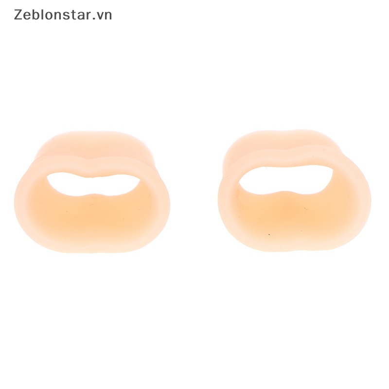 1 Cặp Ống Gel Silicone Bảo Vệ Ngón Chân Cái