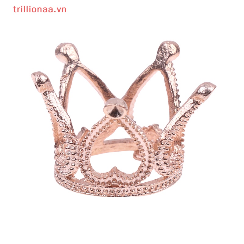 Vương Miện Cài Tóc Bằng Kim Loại Cho Búp Bê Tỷ Lệ 1 / 6