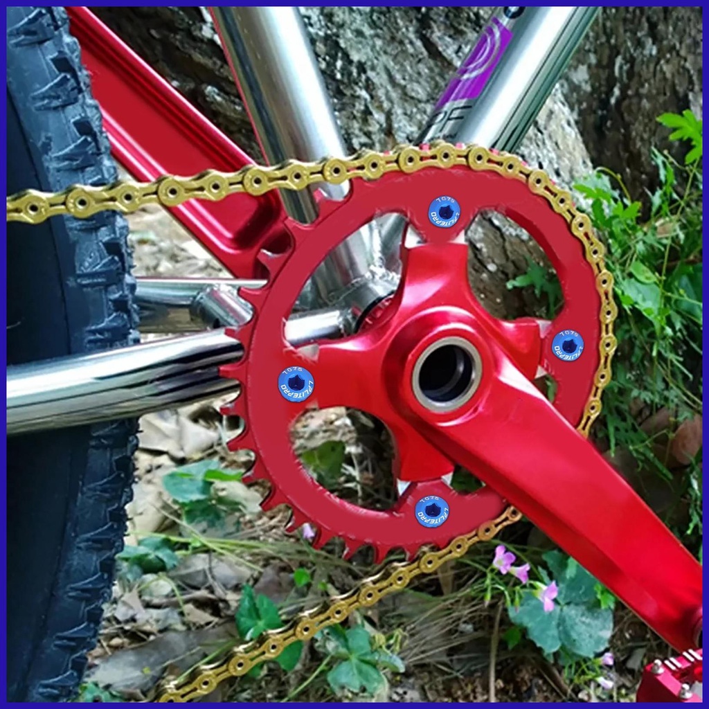 Bộ 5 Ốc Vít Hợp Kim Nhôm Cho Xe Đạp Leo Núi