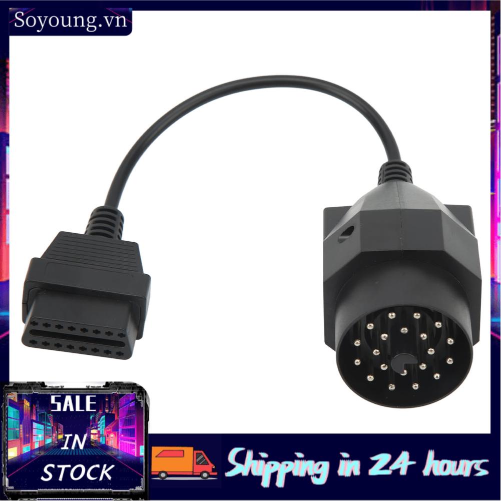 Soyoung OBD II Adapter Cable 20 Pin to OBD2 Connector Round Diagnostic  Tool