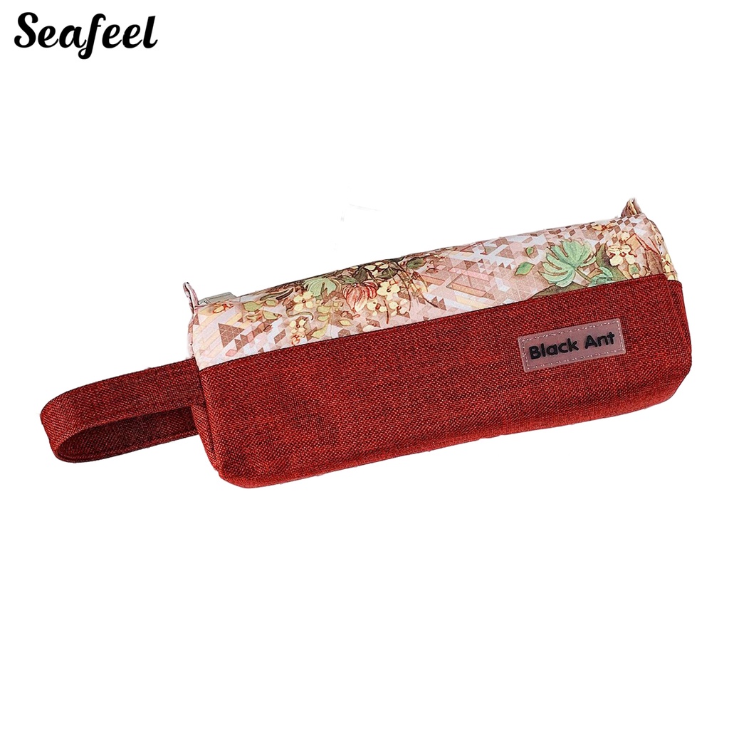 Túi Đựng Bút Bằng Vải Oxford Sức Chứa Lớn Có Khóa Kéo In Họa Tiết Màu Sắc Phù Hợp Cho Gia Đình