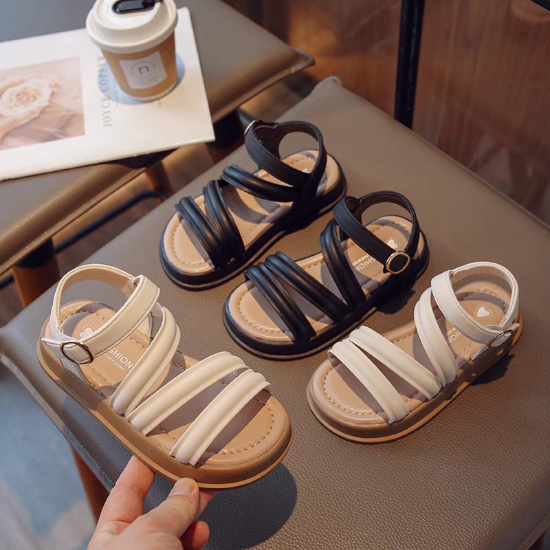Dép cho bé gái , sandal cho bé Quảng châu full mã 8519 Leeshoes