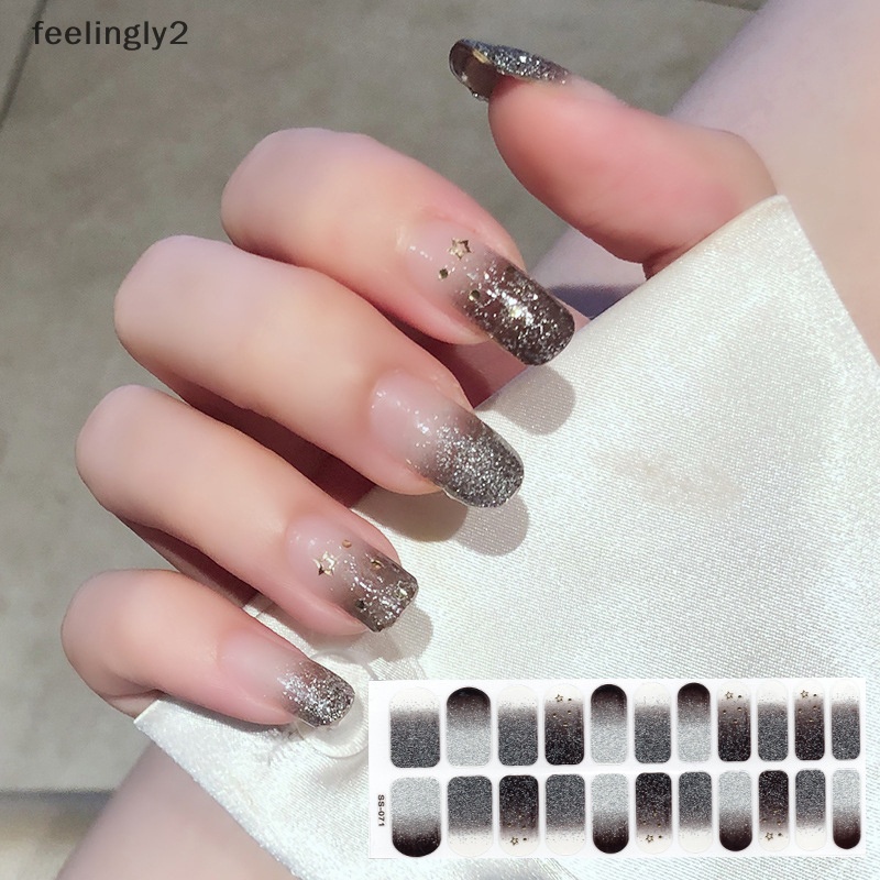 Miếng Dán Trang Trí Móng Tay Nghệ Thuật Thời Trang DIY