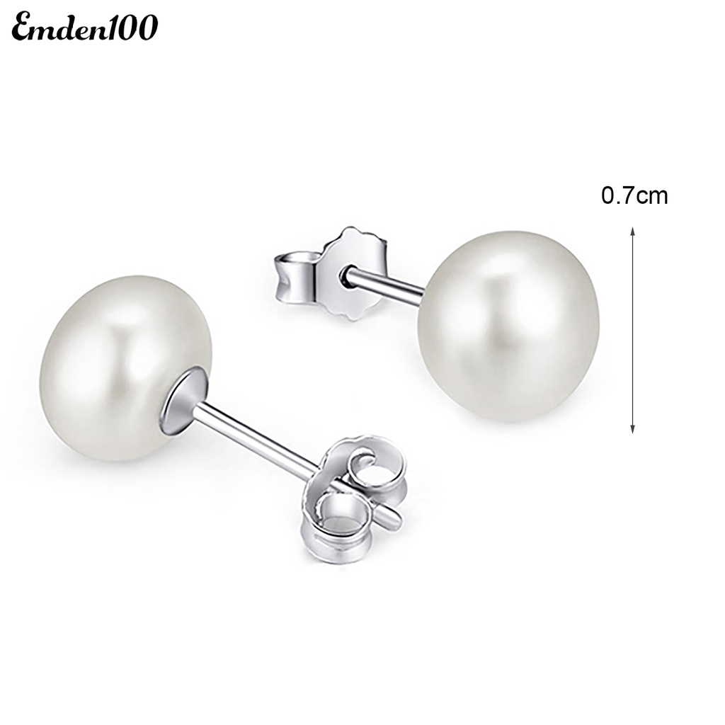 Đôi Khuyên Tai Nữ Đính Ngọc Trai Thiết Kế Ấn Tượng Thời Trang