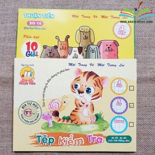 5 Tệp Giấy Kiểm Tra 5 Ô Ly 4 Ô Ly Hòa Bình (20 Tờ/80gsm)