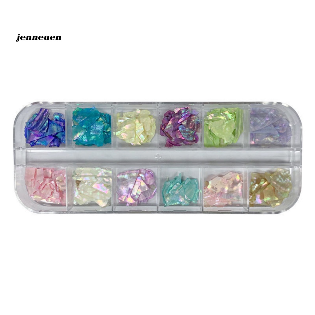 Vỏ Sò Màu Gradient 3D Đa Năng Trang Trí Móng Tay