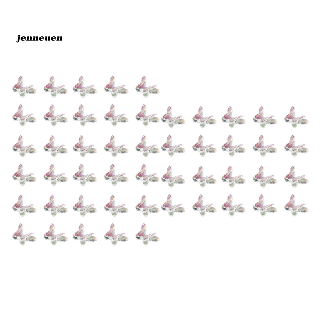 1 Túi Phụ Kiện Bươm Bướm 3D Trang Trí Móng Tay Nghệ Thuật