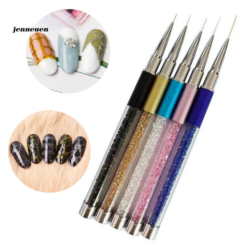 Set 5 Bút Trang Trí Móng Tay Nghệ Thuật Siêu Nhẹ DIY