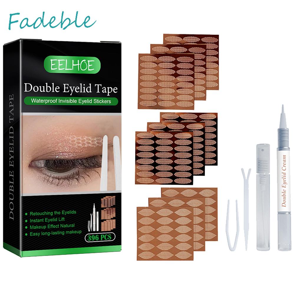 Bộ 396 Miếng Dán Kích Mí Với 3 Hình Dạng Khác Nhau