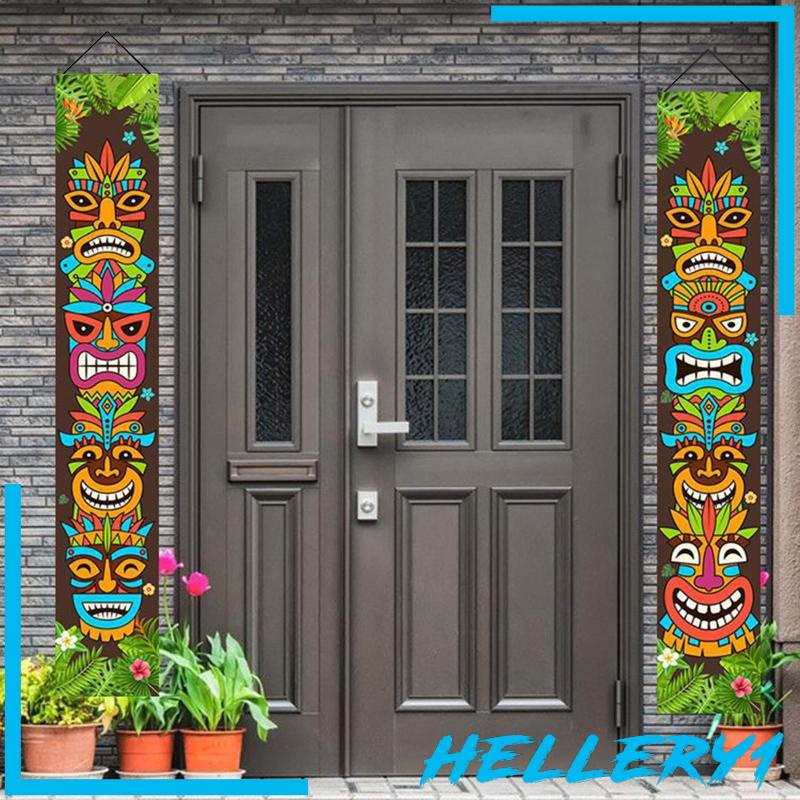 Set 2 Băng Rôn Treo Cửa Ra Vào / Hàng Rào / Bãi Biển Trang Trí Vườn