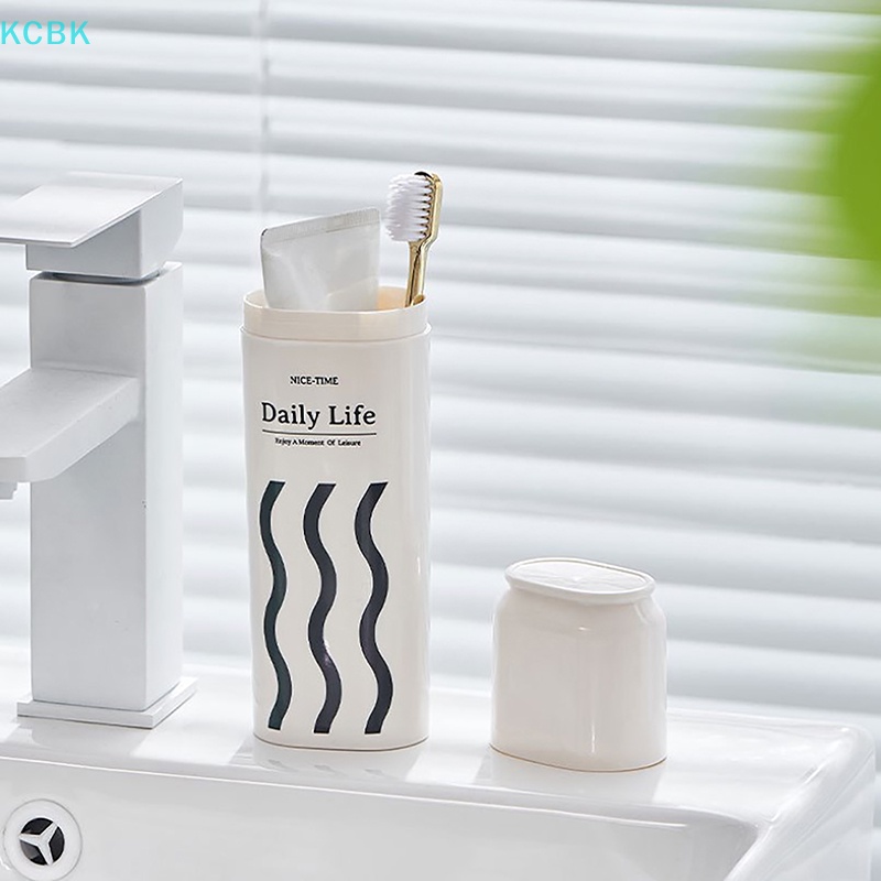 Giá Đỡ Bàn Chải Đánh Răng / Kem Đánh Răng Chống Bụi Siêu Nhẹ Tiện Dụng Mang Theo Du Lịch Cắm Trại