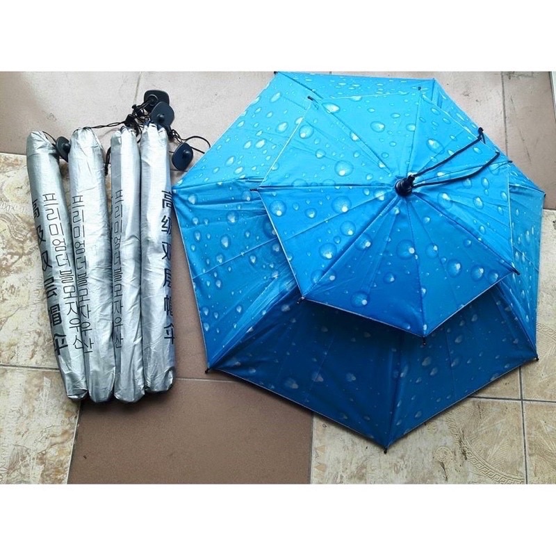 Mũ ô đội đầu 2 tầng hàng loại 1 che mưa, che nắng,đi làm đồng , đi câu cá, đi dã ngoại ANam-Fishing