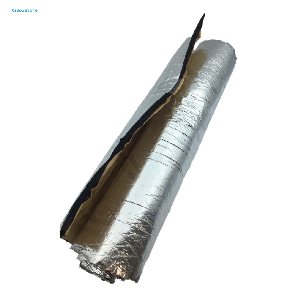 [Xiapistore] Thảm Cách Âm Tự Dính Hấp Thụ Sốc Màu Bạc Cho Xe Hơi