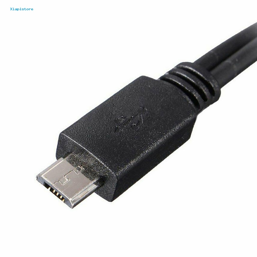 Dây Cáp OTG Chữ Y Chuyển Đổi Đầu Cắm Micro USB Sang Cổng Cắm USB Cho Samsung