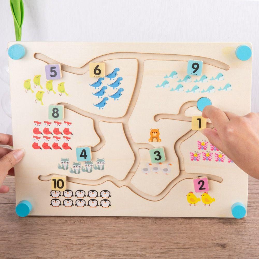 Đồ Chơi Khối Gỗ Lập Phương Hai Mặt 3D Cân Bằng Bằng Bằng Tay Hỗ Trợ Giáo Dục Bé