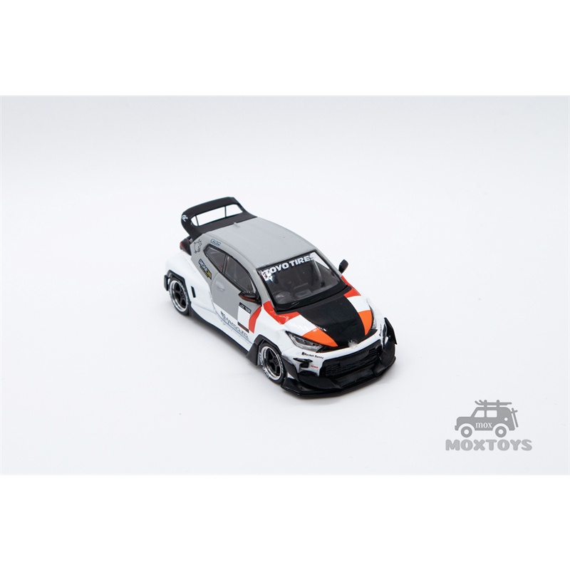 Mô Hình Xe Ô Tô GR YARIS FINLAND Tỉ Lệ 1: 64