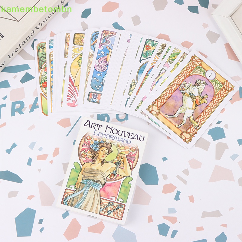 Bộ Bài Tarot In Hình Nouveau Lenormand Oracle