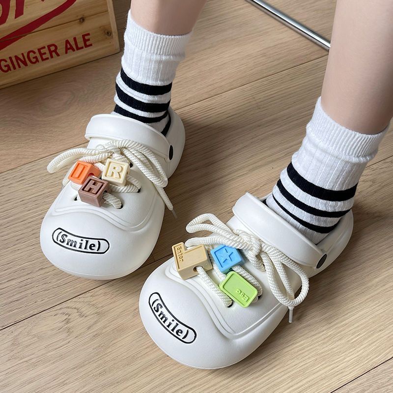 UOUO  dép Thời Trang Đơn Giản Cho Nữ dép bánh mì Chống trượt Thoải mái Thoáng khí ins Thanh lịch Korean Style Stylish B21H0L0 37Z230910