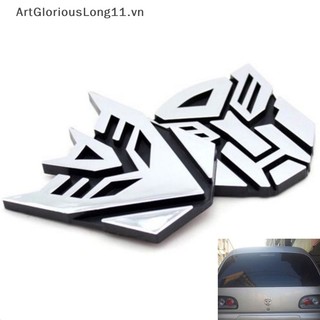 ArtGloriousLong 3D Logo Protector Autobot Biểu tượng Huy hiệu Đồ họa Decal Nhãn dán xe hơi.