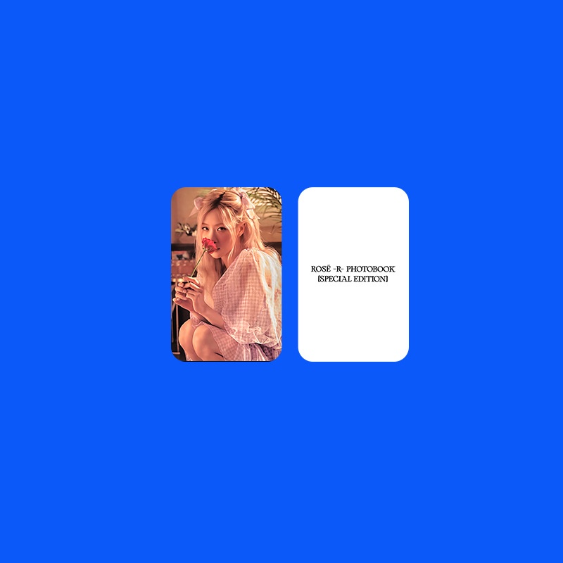 Bưu Thiếp Kpop BLACKPINK Cầm Tay Phiên Bản Đặc Biệt Solo K4 Thịt Công Chúa Thịt Cười