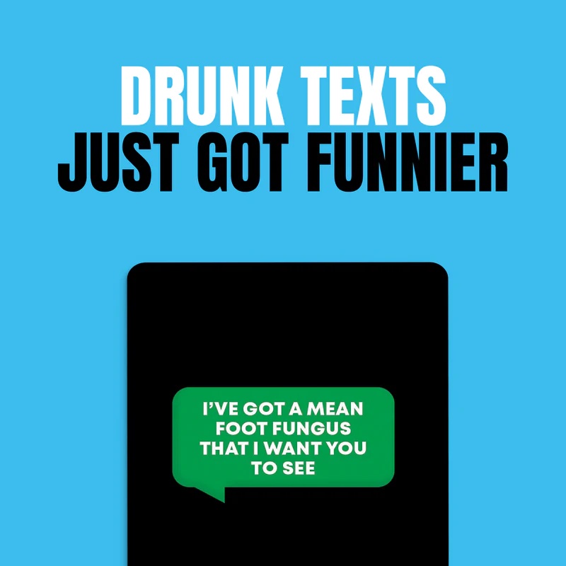 Text Or Drink: Adult Party Game - 21st Birthday Gifts for Him Or Her - Drunk Games for Adults