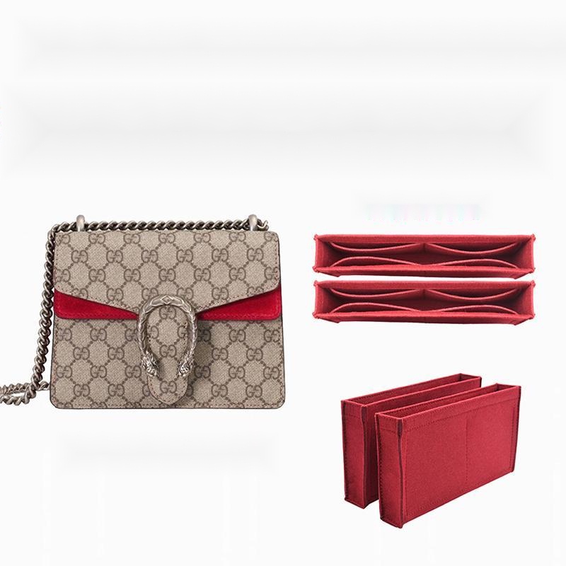 Lót túi giữ form Gucci Dionysus chia ngăn túi