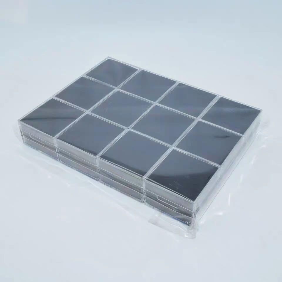 Hộp Đựng Nhẫn / Vòng Tay Bằng Nhựa acrylic Trong Suốt Nhiều Màu Sắc Đính Đá Quý Hình Vuông Dài