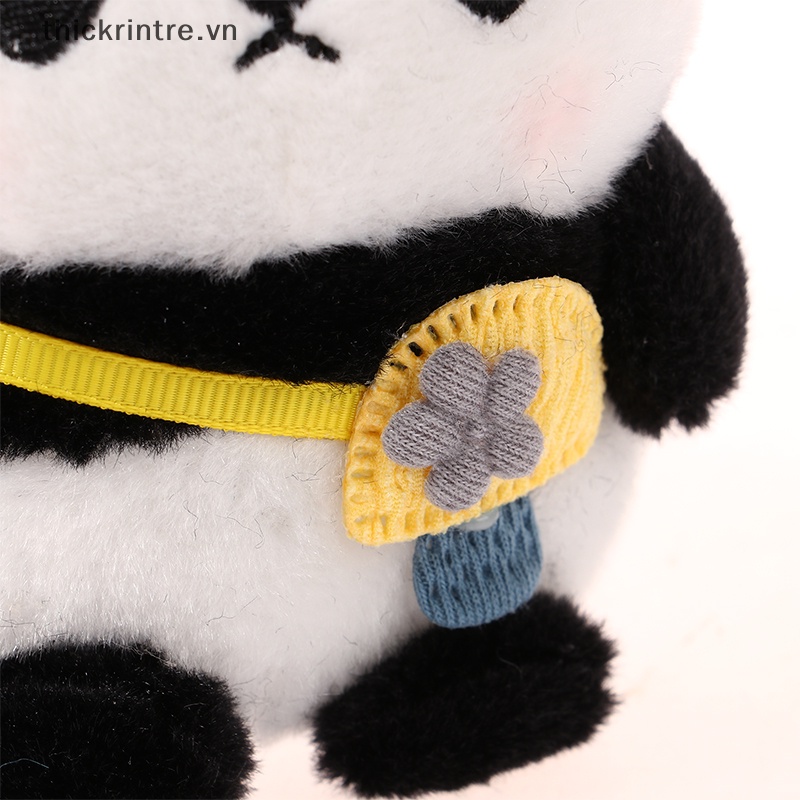 Móc Khóa Hình Gấu Trúc Nhồi Bông Đáng Yêu