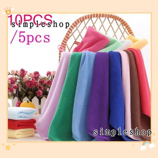 Bộ 10 Cái Khăn Lau Mềm Mại Màu Kẹo Ngọt