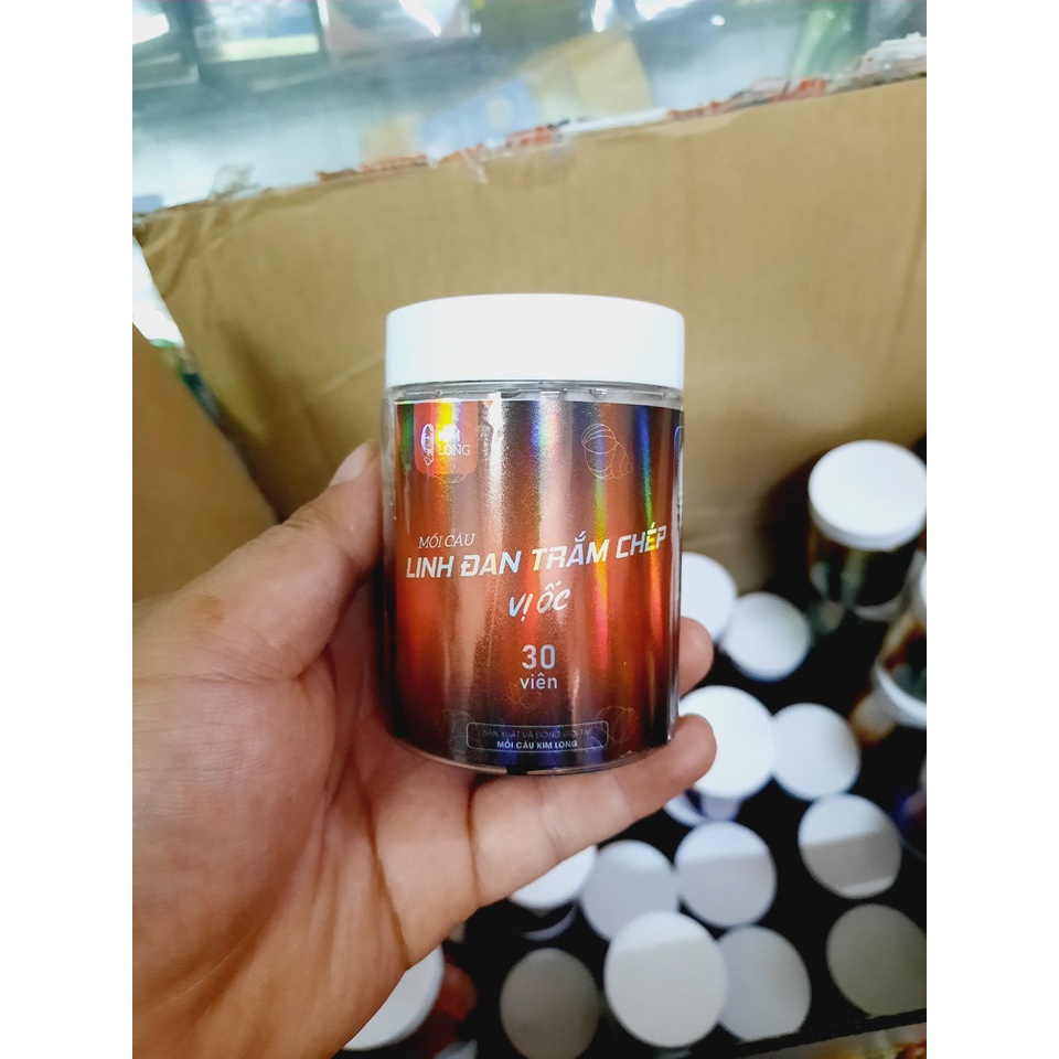 Hạt Linh Đan Chuyên Trắm Chép - Kim Long, Một Lọ 30 Viên