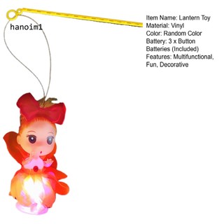 Lồng Đèn LED Hình Búp Bê Dễ Thương